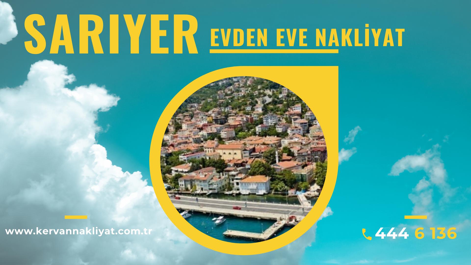 Sarıyer Evden Eve Nakliyat ve Taşımacılık Kervan Nakliyat 444 6 136